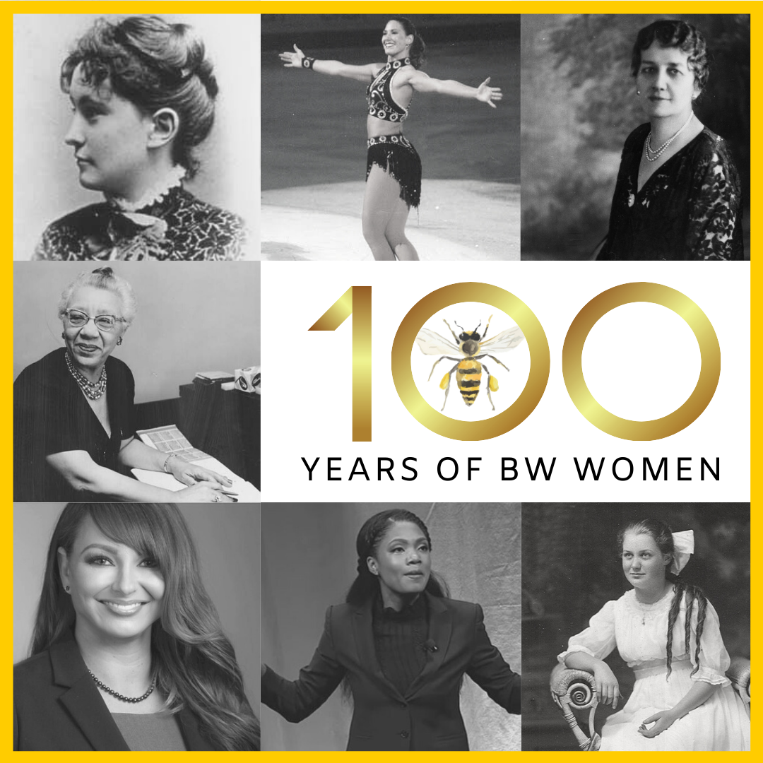 Collage of BW women for 100th Anniversary of Women for BW